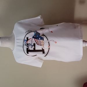 Beautiful Inspired H style Horse Print Blouse FIRM PRICE